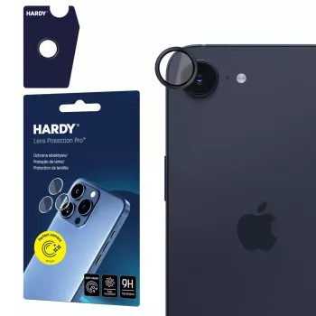 3MK PROTECTION HARDY Lens Protection Pro za Apple iPhone 16E/17E, črna