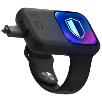 3MK PROTECTION ovitek za prenosni polnilnik 3mk Endurance za Apple Watch 40 mm/41 mm, 2,5W, 1200mAh, USB-C, črna