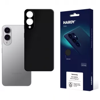 3MK HARDY silikonski MagCase za Samsung Galaxy S25 Edge črn