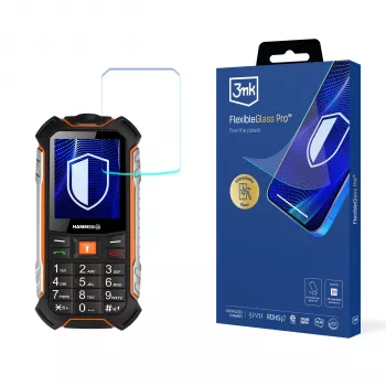 MyPhone Hammer Boost - 3mk FlexibleGlass Pro hibridna zaščita zaslona