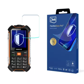 MyPhone Hammer Boost - 3mk FlexibleGlass Pro hibridna zaščita zaslona