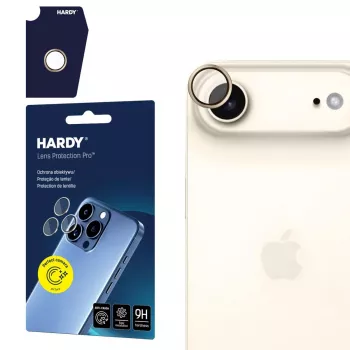 3MK HARDY Lens Protection Pro za Apple iPhone Air, Titanium Gold