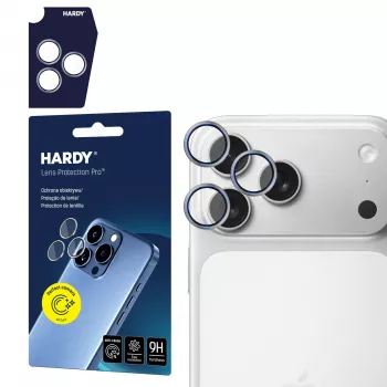 3MK HARDY Lens Protection za Apple iPhone 17 Pro / 17 Pro Max - Titanium Gray
