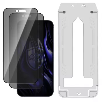 3MK PROTECTION Apple iPhone Air - 3mk Hardy Privzone 9H kaljeno steklo zaščitna folija za zaslon za zasebnost
