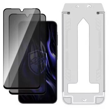3MK PROTECTION Samsung Galaxy A26 5G - 3mk Hardy Privzone 9H kaljeno steklo zaščitna folija za zaslon za zasebnost