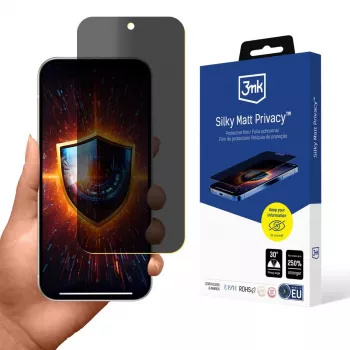 3MK Silky Matt zaščitna folija za zaslon za zasebnost za Google Pixel 10 / 10 Pro
