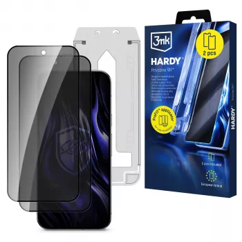 3MK PROTECTION Google Pixel 9 Pro Hardy Privzone 9H zaščita zaslona za zasebnost