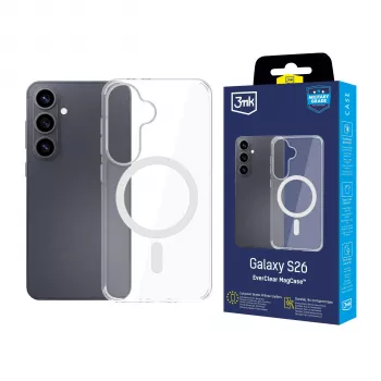 Samsung Galaxy S26+ - ovitek 3mk EverClear MagCase