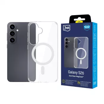 Samsung Galaxy S26+ - ovitek 3mk EverClear MagCase