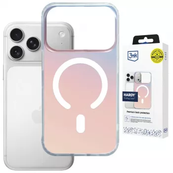 3MK PROTECTION Apple iPhone 17 Pro - 3mk Hardy PrisMag ovitek, prozoren