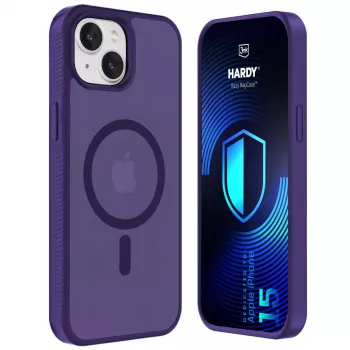 3MK PROTECTION Apple iPhone 15 Hardy Hazy MagCase ovitek, vijoličen