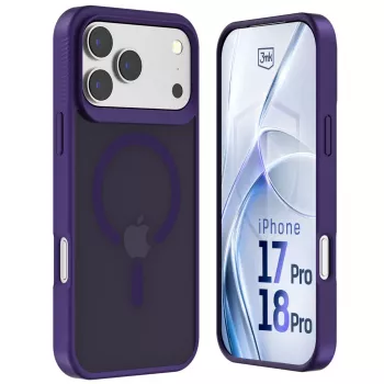 3MK PROTECTION Apple iPhone 17 Pro - 3mk Hardy Hazy MagCase ovitek, vijoličen