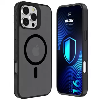 3MK PROTECTION Apple iPhone 16 Pro - 3mk Hardy Hazy MagCase ovitek, črn