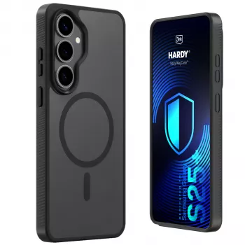 3MK PROTECTION Samsung Galaxy S25+ - 3mk Hardy Hazy MagCase ovitek, črn