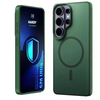 3MK PROTECTION Samsung Galaxy S26 Ultra - ovitek 3mk Hardy Hazy MagCase zelen