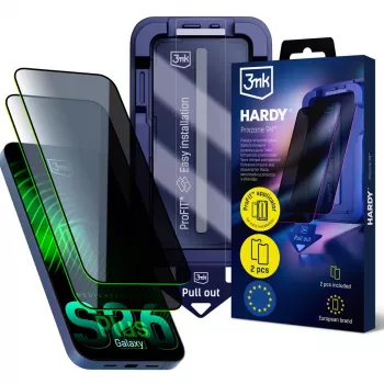 3MK PROTECTION Samsung Galaxy S26+ - 3mk Hardy Privzone 9H zaščitna folija za zaslon za zasebnost