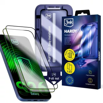 3MK PROTECTION Samsung Galaxy S26 - 3mk Hardy Hardura 9H kaljeno steklo zaščitna folija za zaslon