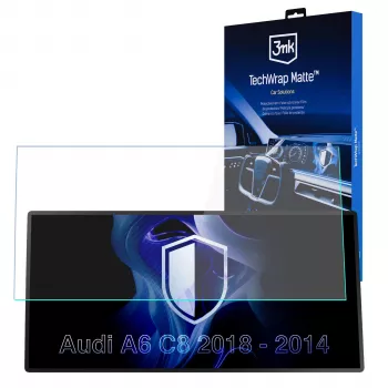 3MK PROTECTION AUDI A6 C8 2018-24 - 3mk TechWrap mat zaščitna folija za osrednji zaslon