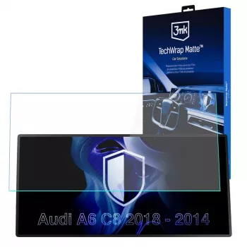 3MK PROTECTION AUDI A6 C8 2018-24 - 3mk TechWrap mat zaščitna folija za osrednji zaslon