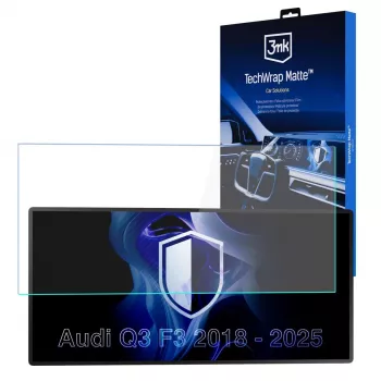 3MK PROTECTION AUDI Q3 F3 2018-25 - 3mk TechWrap mat zaščitna folija za osrednji zaslon