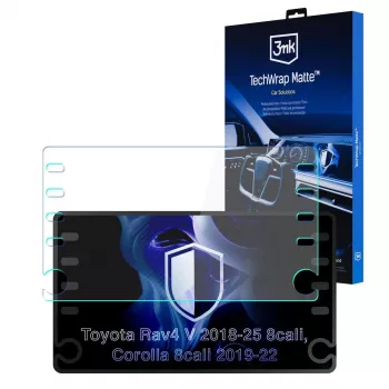 3MK PROTECTION Toyota RAV4 V 2018- - 3mk TechWrap mat zaščitna folija za osrednji zaslon