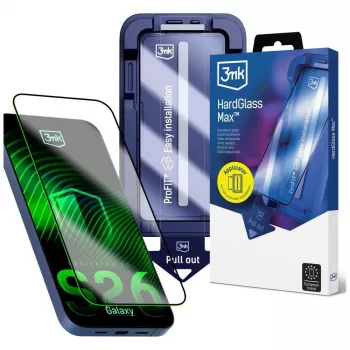 3mk HardGlass Max zaščitna folija za zaslon za Samsung Galaxy S26