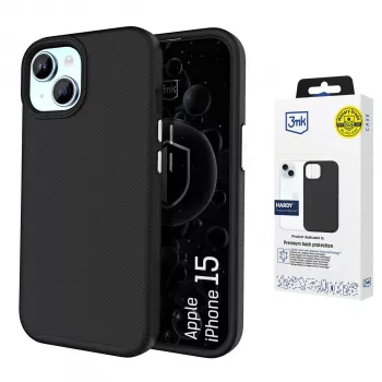 3MK PROTECTION Apple iPhone 15 Hardy Shockproof MagCase zadnji ovitek prozoren