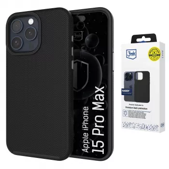 3MK PROTECTION Apple iPhone 15 Pro Max Hardy Shockproof MagCase - prozoren