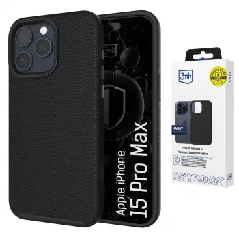 3MK PROTECTION Apple iPhone 15 Pro Max Hardy Shockproof MagCase - prozoren