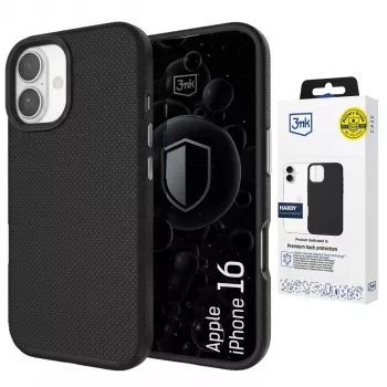 3MK PROTECTION ovitek za Apple iPhone 16 - 3mk Hardy Shockproof MagCase