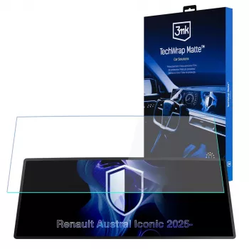 3MK PROTECTION Renault Austral Iconic 2025- TechWrap mat zaščitna folija za zaslon za instrumentno ploščo