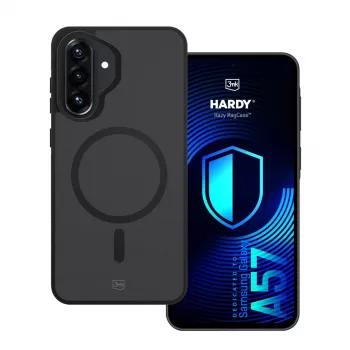 3MK PROTECTION Samsung Galaxy A57 – 3mk Hardy Hazy MagCase črna