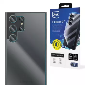 3MK PROTECTION Samsung Galaxy S23 Ultra FullBack Kit – hidrogelna zaščitna folija za celotno ohišje