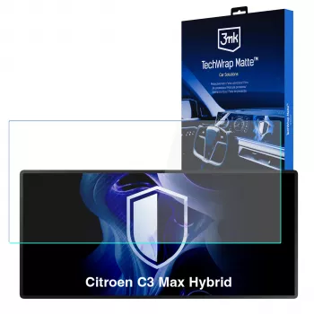 3MK PROTECTION zaščitna folija za osrednji zaslon Citroen C3 Max Hybrid 3mk TechWrap mat