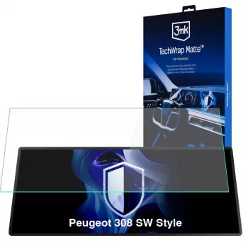 3MK PROTECTION zaščitna folija za osrednji zaslon Peugeot 308 SW Style 3mk TechWrap mat