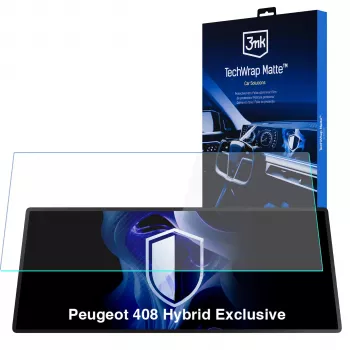 3MK PROTECTION zaščitna folija za osrednji zaslon Peugeot 408 Hybrid Exclusive 3mk TechWrap mat