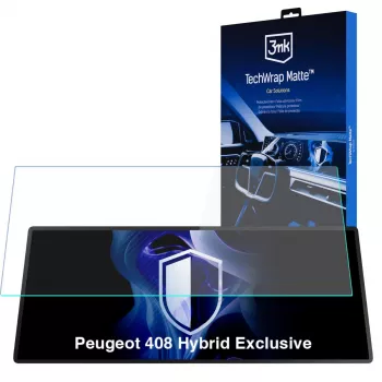 3MK PROTECTION zaščitna folija za osrednji zaslon Peugeot 408 Hybrid Exclusive 3mk TechWrap mat