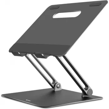 MOZOS LS1-ALU aluminijasto stojalo za prenosnik, črno