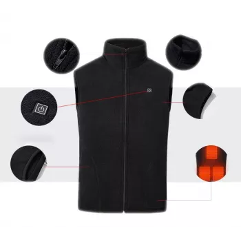 MOZOS HV3 grelni električni jopič unisex L