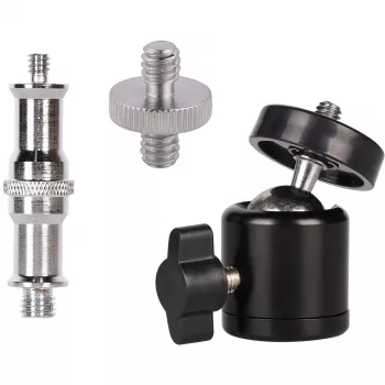 MOZOS AMC adapter spigot 1/4 palca 3/8 palca foto glava