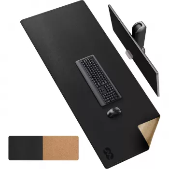 MOZOS LDP1260 vrhunska usnjena podloga za mizo 1200x600 mm, črna