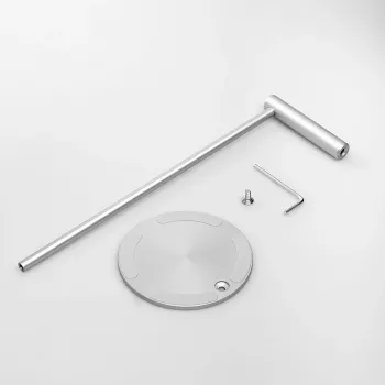 MOZOS HS-ALU stojalo za slušalke iz aluminijeve zlitine za naglavne slušalke, črno