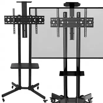 MOZOS 1500 mobilno stojalo za TV za 32 inch-70 inch televizorje in monitorje, črno