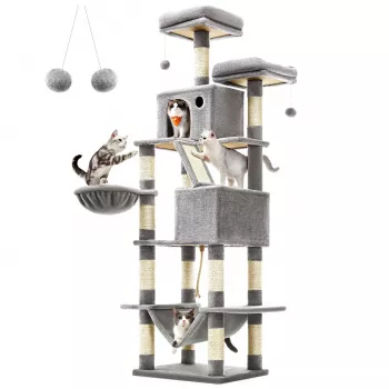 MOZOS Kitty Tree velika praskalna deska za mačke, višina 206 cm