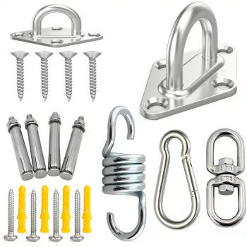 MOZOS POWER HOOK V2 stropno držalo vrtljivo 250kg, srebrno