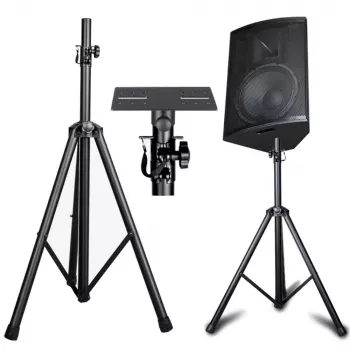 MOZOS SPK2-STAND stojali za stebrne zvočnike 100 kg, črno, par