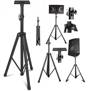 MOZOS SPK2-STAND stojali za stebrne zvočnike 100 kg, črno, par