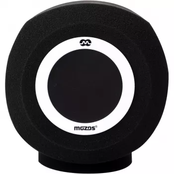 MOZOS PS-4 kroglasti penasti pop filter za zaščito pred vetrom, črn
