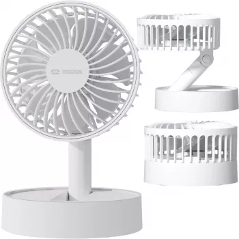 MOZOS F32 brezžični namizni ventilator z baterijo