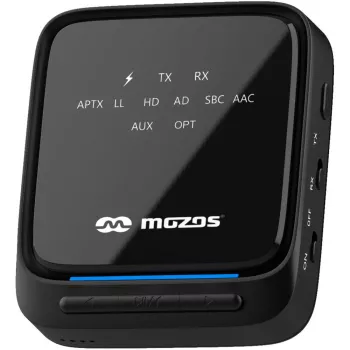 MOZOS B3 aptX HD Bluetooth 5.0 oddajnik-sprejemnik (transceiver) z Optical/AUX